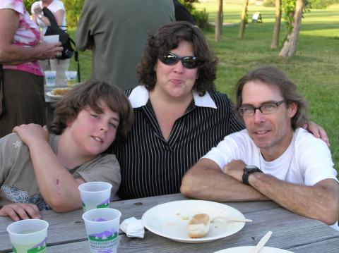 Jim, Patty, and son