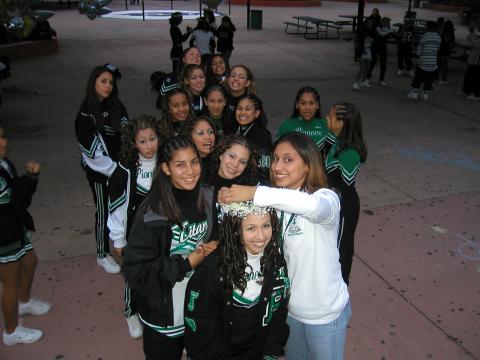 Cheering squad