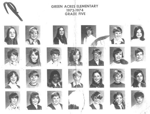 Mrs. Liggitt 5th Grade 1973-1974