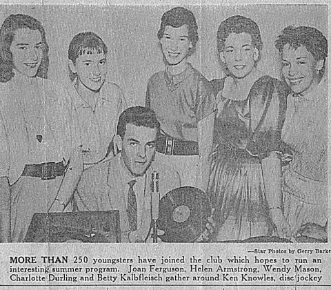 "Willow Y" club 1957