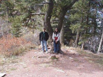 Don & Friend, Mary Beth, Hiking in NM