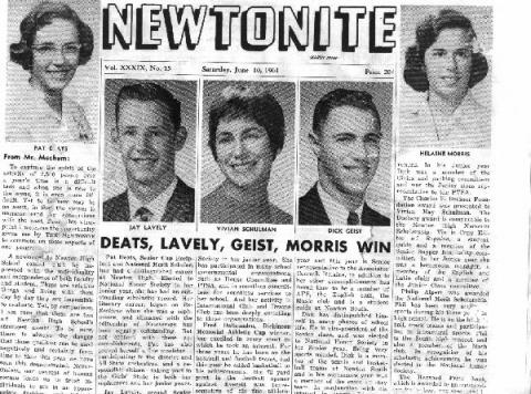 Newtonite June 1961