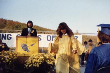 Denise at Graduation