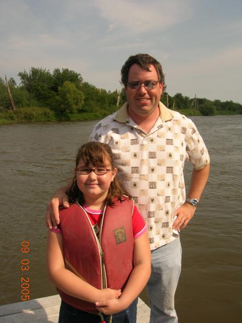 EMILY AND DAD LABORD