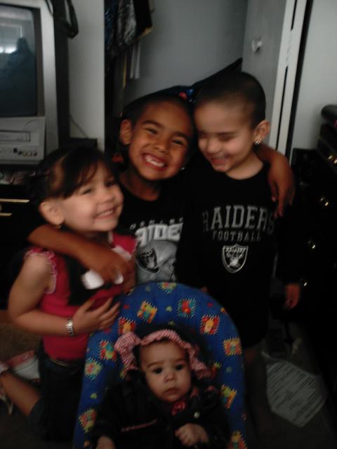 All four of my babys