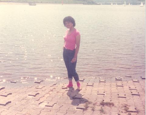 me at Bozen Lake in Germany