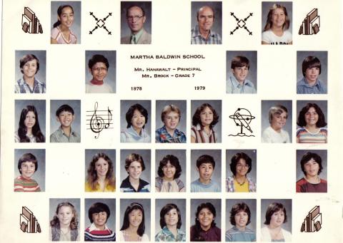 Martha Baldwin Elem.  1978-1979