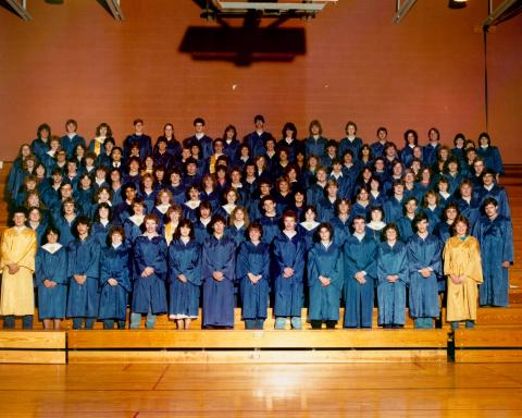 Milton High School Class of 1985 Reunion - MHS Class of '85 - Class Pic
