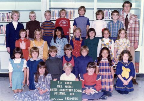Pullman High School Class of 1986 Reunion - Mrs. Freese's 2nd Gr Class at Edison