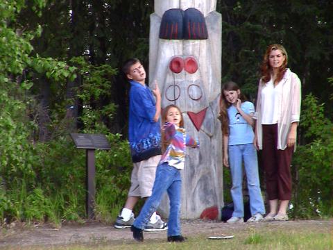 Totem pole at UAF