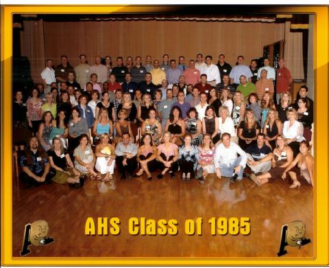 Amarillo High 1985 20 year reunion