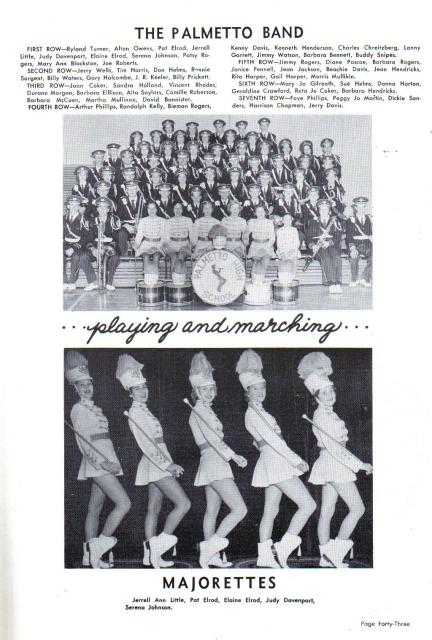 palmetto band 1955