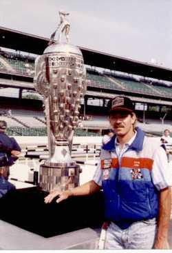 Me with the Borg Warner 500 Trophy