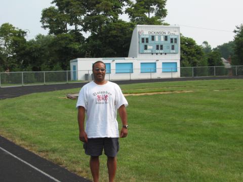 James White at a familiar place