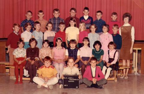 Grade 5 Mrs. Johnson 1967-1968