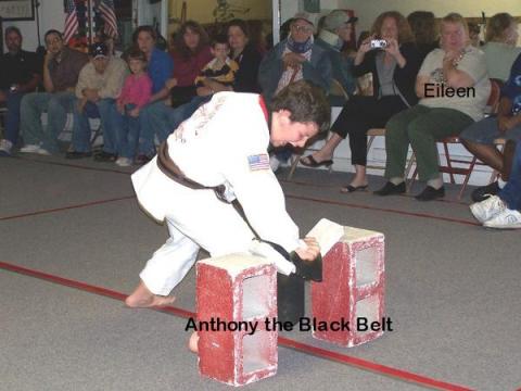 ANTHONY BLACK BELT TEST