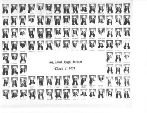 Graduation Picture - Class of 1971