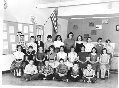 66th st school grd 5 1955-56