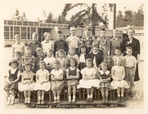 Esperance 1st Grade Class of 1958