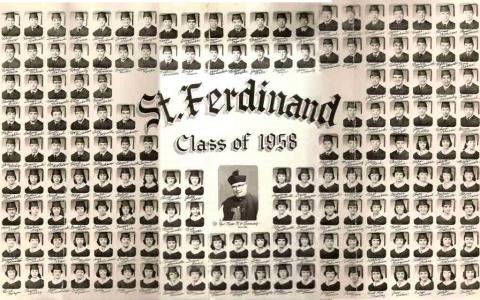 St. Ferdinand Class of 58' Photo