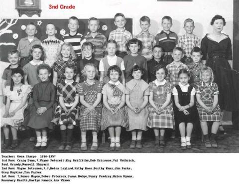 3rd Grade Class of 1957