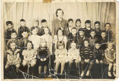 1st grade picture class of 1952
