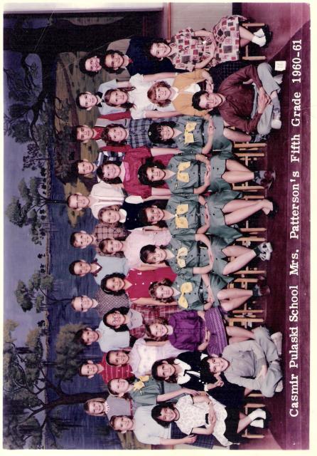 Mrs. Patterson's 5th grade class, 1960-1