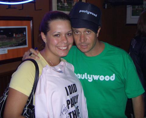 me & Pauly Shore