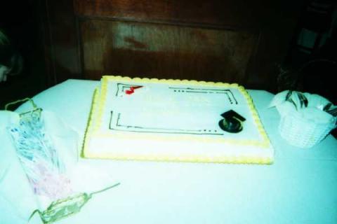 Congratulations cake