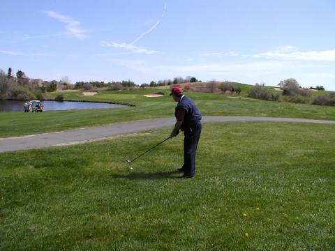 Golfing at Montauk D