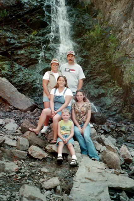 family pic on casper mountain