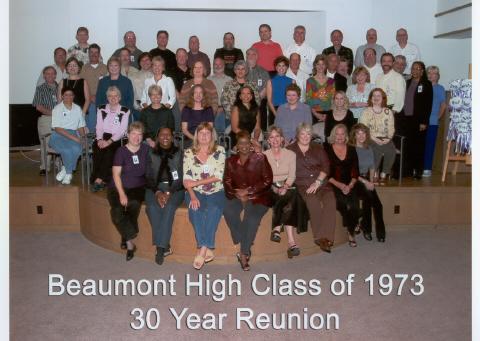 Beaumont High School Class of 1973 Reunion - BHS 30 Year Reunion