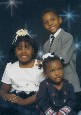 My kids and stepdaughter 2000