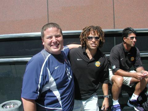 Me and Cobi Jones