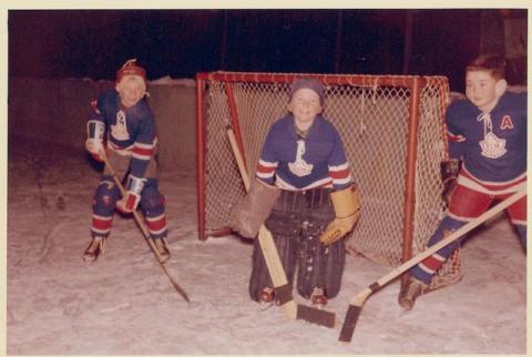 Elm West Playground Hockey 1962