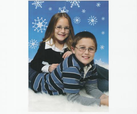 Tabitha and Riley Christams 2005