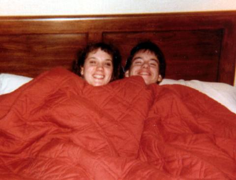 Val Brookshaw and Barry McClenney in Bed