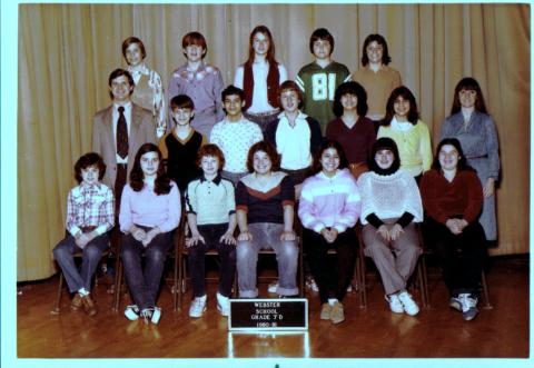 1980-1981 7Th Grade