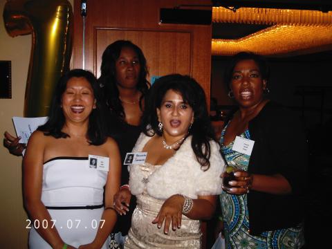 Mia, Bernadette, Chantal, Kim