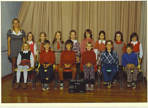 Barlow Mountain Elementary School Class of 1977 Reunion - class pix