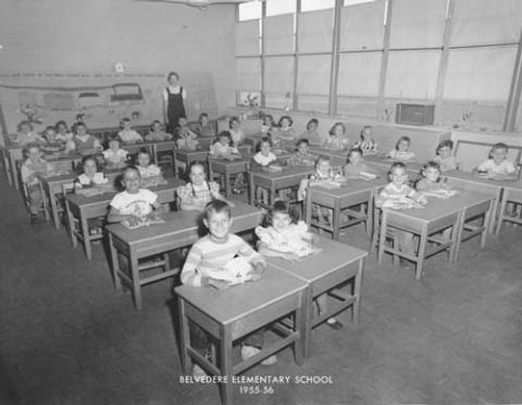 Bevedere School 1955-1956