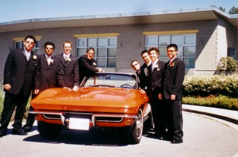 boys w/ corvette