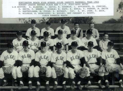 1960 Varsity Baseball