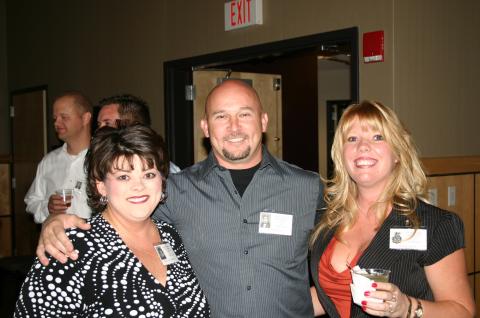 Kristi, Chris and his wife Tammie