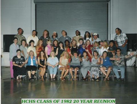 CLASS OF 1982 20 YEAR REUNION