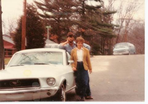 Jeff&Nancy Carr-68 Mustang-1979