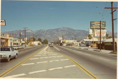 Temple City - Rosemead Blvd - long ago