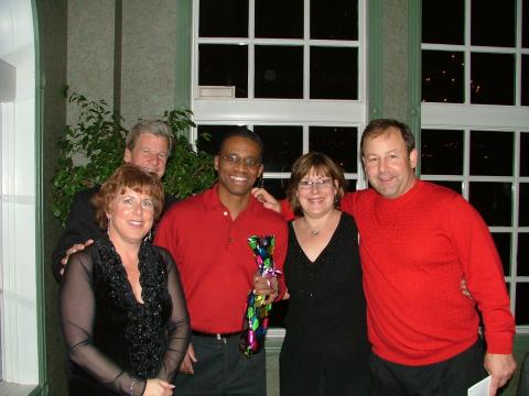 Sherry & Kevin, Bob Atkins, me, Drew