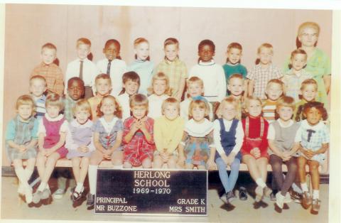 Mrs. Smith's Kindergarden Class 1969