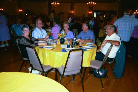 Harry, Pat, Bob & wife, Roland